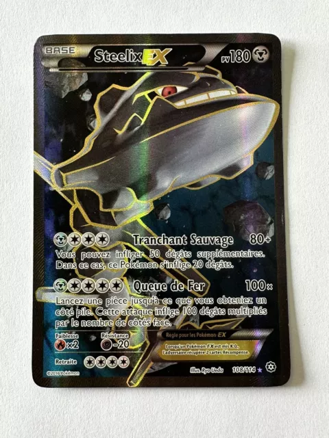 Pokemon Card - Steelix EX - 108/114 - French - Used