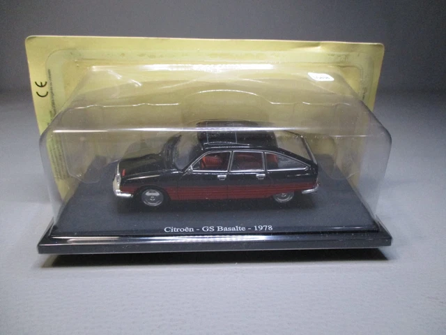 LG838 ATLAS UH Passion Citroen 92 1/43 1:43 Voiture GS Basalte 1978 noir orange