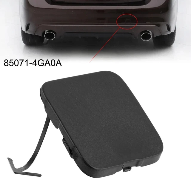Cache-œil De Crochet De Remorquage Pour Nissan Qashqai J11 2014-2018 - Noir ABS, Compatible Avec Réf. 850714EA0A