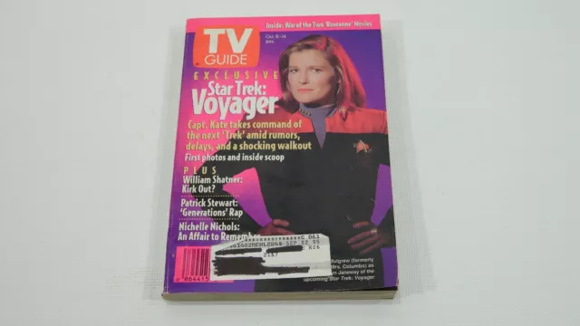 TV Guide - Star Trek Voyager  - Oct, 1994 - Capt. Kate