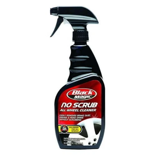 Car Wheel Cleaner Spray No Scrub Rim Tire Care Cleaning Non Acid Wash All Wheels