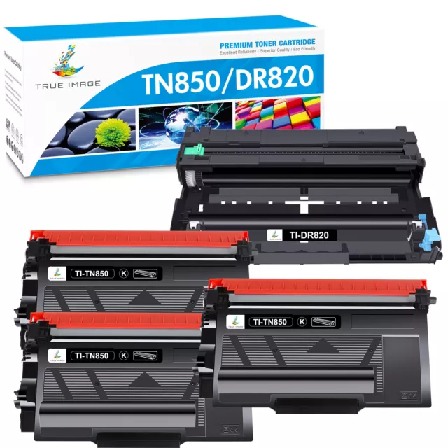 DR820 Drum TN850 Toner Cartridge for Brother DCP-L5500DN MFC-L5800DW L5700DW Lot