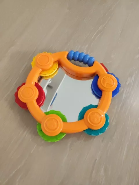 Fisher Price Mirror Tambourine Toy