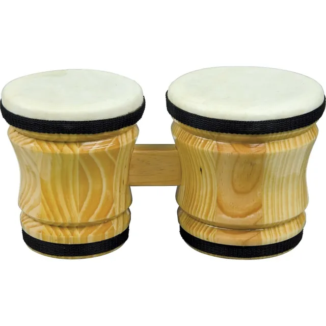 Rhythm Band Bongos Junior 6 in. H x 5 in. and 4-1/4 in. Dia LN