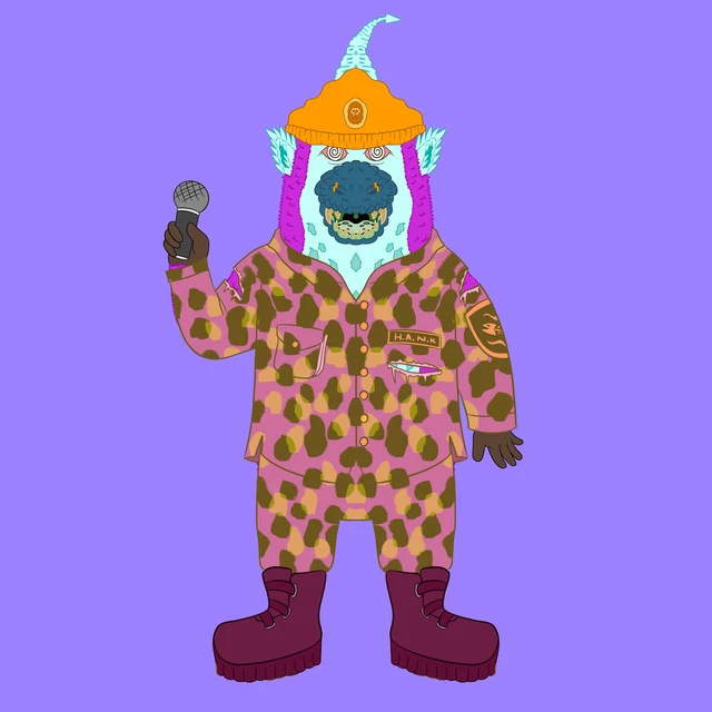 NFT ART BIT COIN ORIDINALS PFP BITBEASTS #9 NFTs Token CleverVision Art Labs