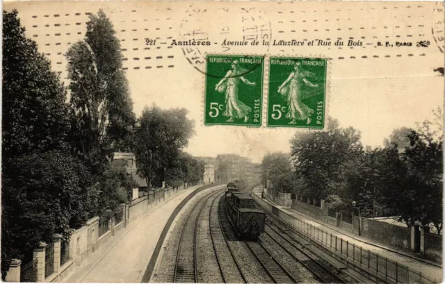 CPA Asnieres - Avenue de la Lauziere (274815)