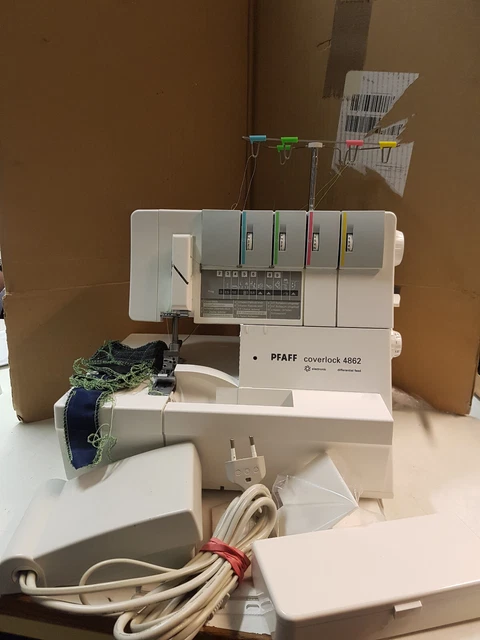 Borsa Da Trasporto Per Overlock PFAFF - Nero, Imbottita, Tasca Esterna - Foto 13