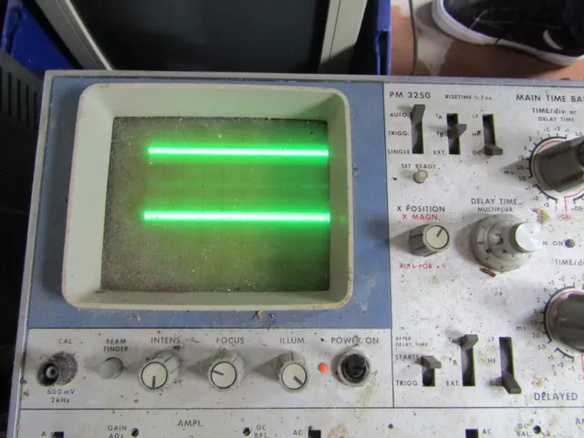 Philips PM3250 Dual Trace Oscilloscope