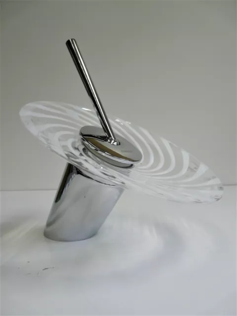 Waschtischarmatur Hansa Murano Chrom, Einhebelmischer, 5608210178, Cenedese Glas