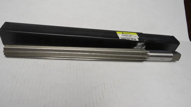 Interstate Sm25N13 Taper Pin Reamer: #13 Pin, 1.009" Small End, 1.259"Large End,