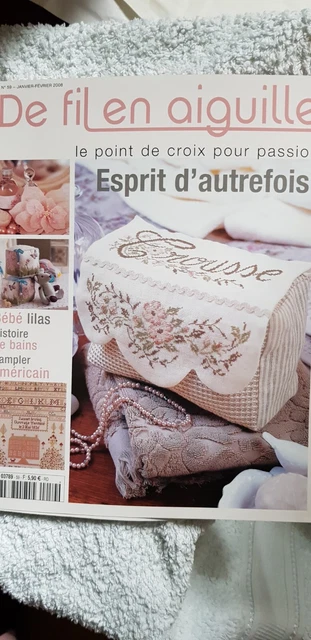 De Fil En Aiguille N°4 HS ANIMAUX – Point De Croix – Épuisé, Occasion