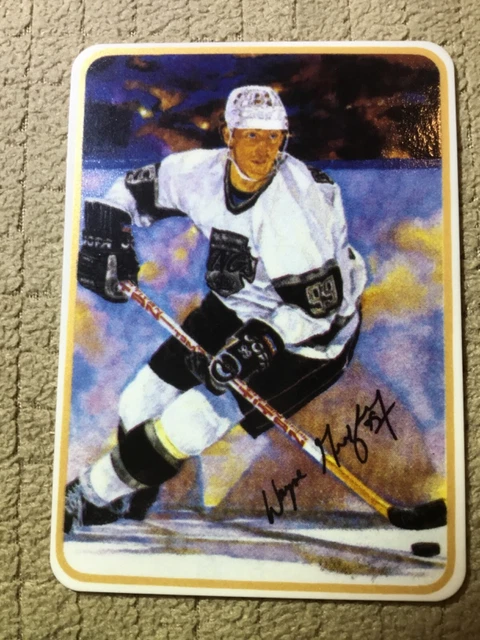 WAYNE GRETZKY L.A. Kings Gartlan  1989 "The Great One" Ceramic Rare Vintage Card