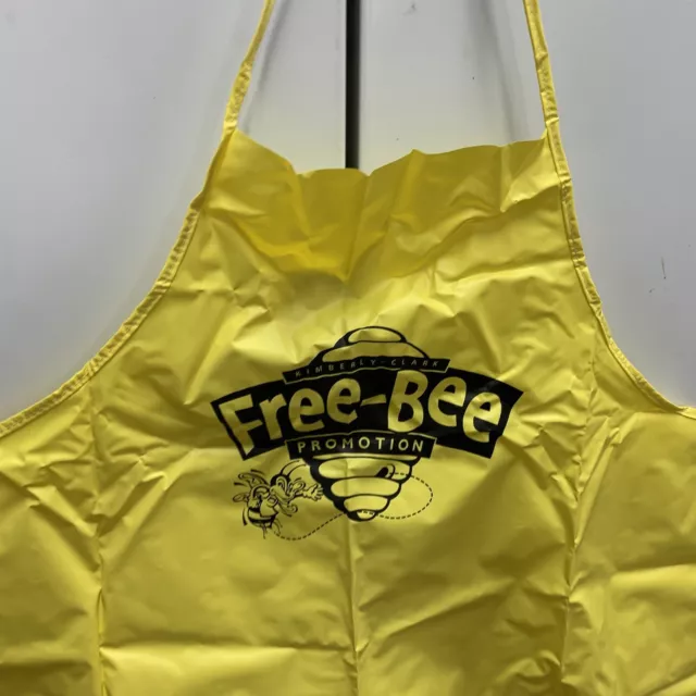Yellow Server Waitress Apron Bee Hive Free Bee Grocery Advertising Promotions 2