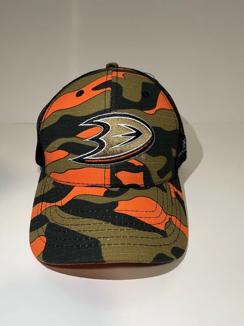 Coastal Duck Dive Orange HFT Trucker Cap - One-Size
