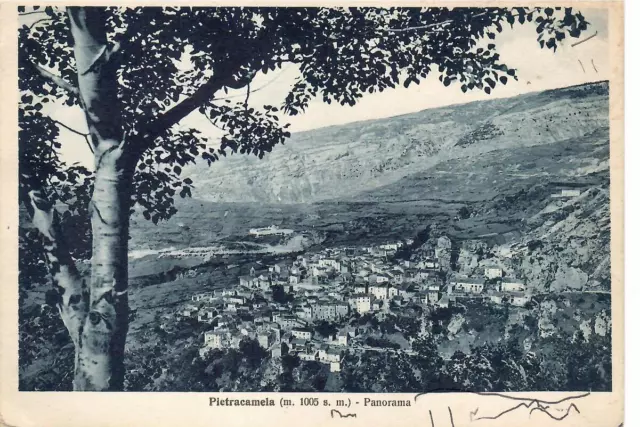 Cartolina Abruzzo - Teramo Pietracamela - Panorama