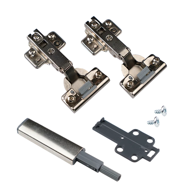 IKEA BESTA HINGE Set Pressure Door Opener/Pressure Hinge & Screws