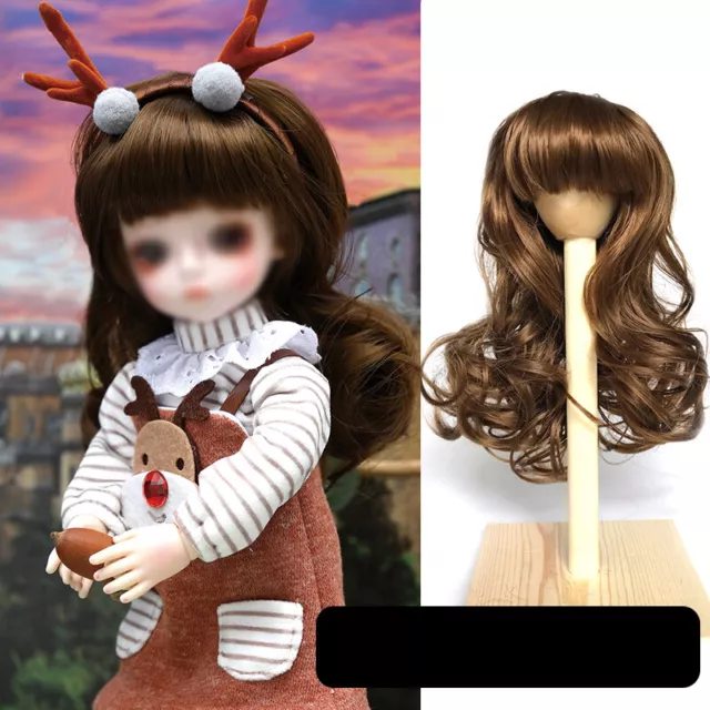 Doll Hair for 30cm BJD 1/6 Ball Jointed Dolls Accessories 19 Styles Hair Wigs