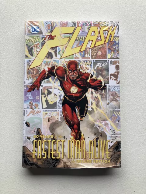 Flash 80 Years of The Fastest Man Alive Deluxe Edition New DC Comics HC Sealed