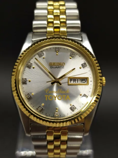 SEIKO SGF204 (7N43-8111) Two-Tone Men's Quartz Watch $ - PicClick