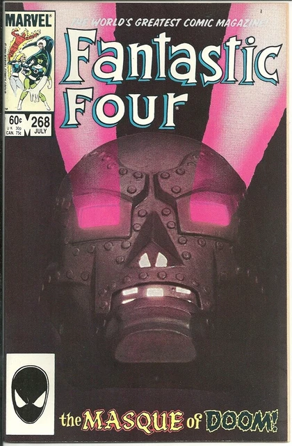 Fantastic Four Comic Book #268 Marvel Comics 1984 VERY FINE+ NEW UNREAD