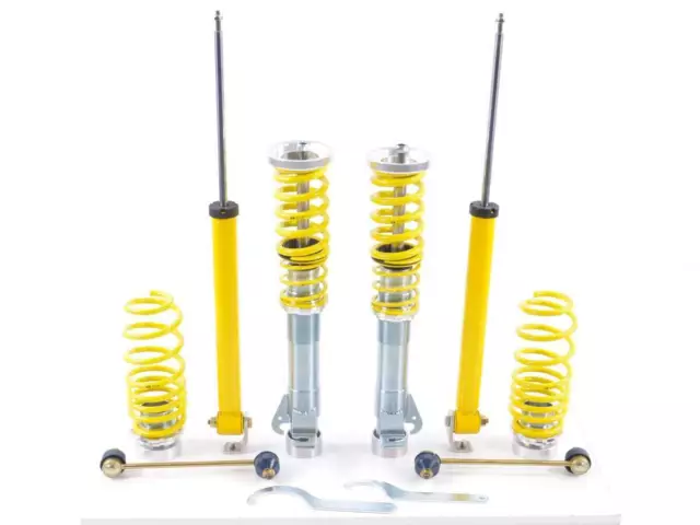 FK AK Street Coilovers Height Adjustable Suspension fits Ford Fiesta MK6 Mazda 2