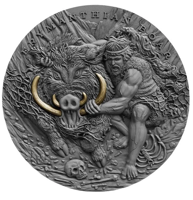 Pièce en argent massif pur KOOKABURRA 10 onces 1992, 311 gr