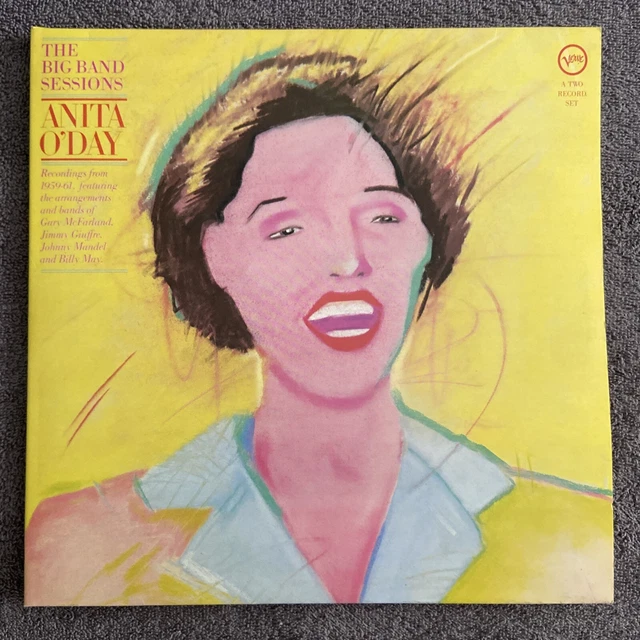 Anita O'Day The Big Band Sessions 12" Double Vinyl LP 2632 083