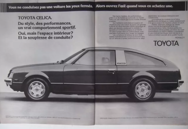 1979 Toyota Celica 4 Cylinder Online Press Advertisement - Advertising