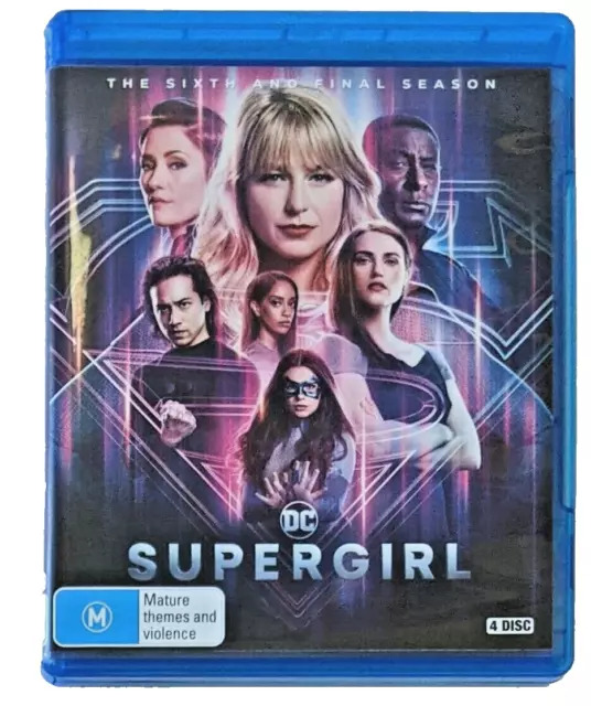 Supergirl: Season 6 Blu-ray The Complete Sixth and Final Season Six Tracked Post