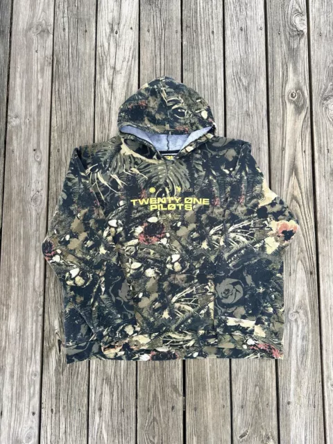 Twenty One Pilots Camouflage Trench Hoodie