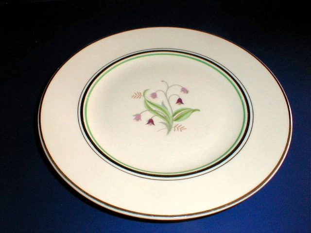Syracuse China Old Ivory Virginia Shape CORALBEL Salad Plate EXC (10E)