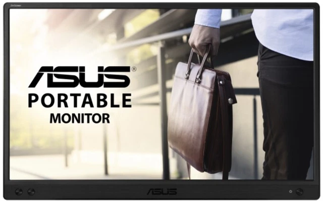 ASUS ZenScreen MB166C Portable USB Monitor- 16" (15.6" Viewable), Full HD, IP...