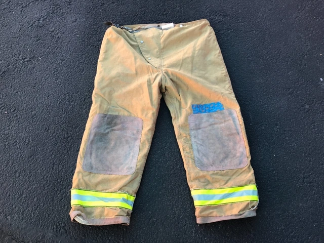 Globe FireFighter Bunker TurnOut Gear Pants W/ Liner 2001  48x30 #40