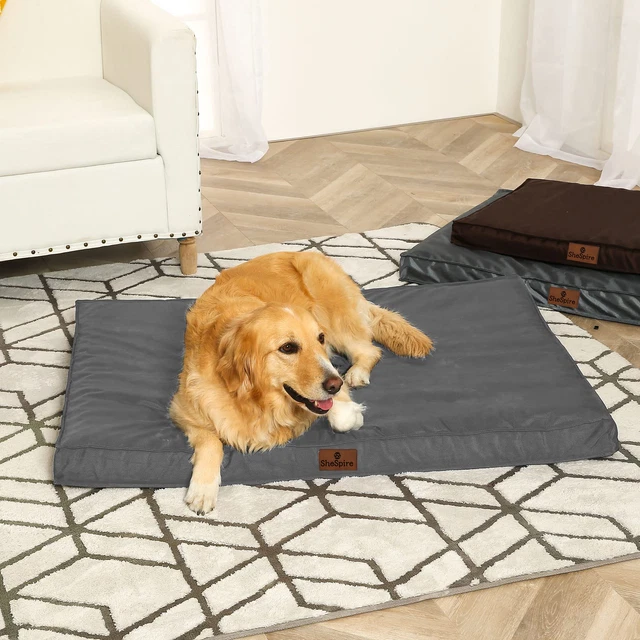 Soft Small Medium Large Jumbo Gray Dog Bed Orthopedic Memory Foam Pet Mattress
