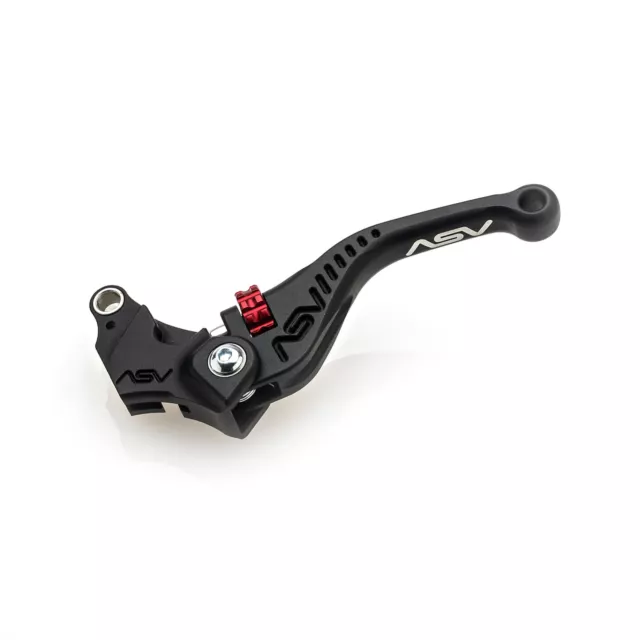 ASV Clutch Lever Black Short For Suzuki 2007 GSX-R1000 K7