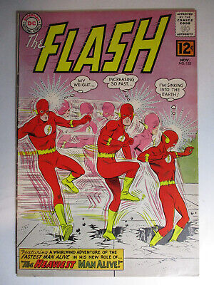 The Flash #132, Heaviest Man Alive, F/VF, 7.0, White Pages