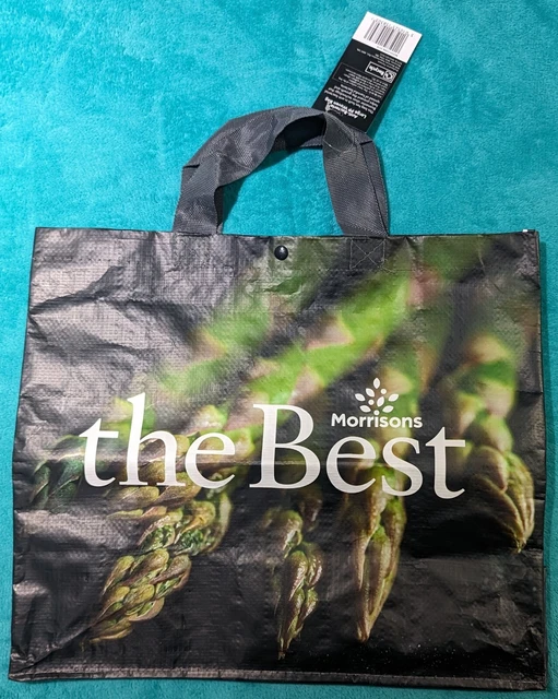 MORRISONS THE BEST Reusable Woven Bag Asparagus L W43.5xH37.5xD19.5cm £