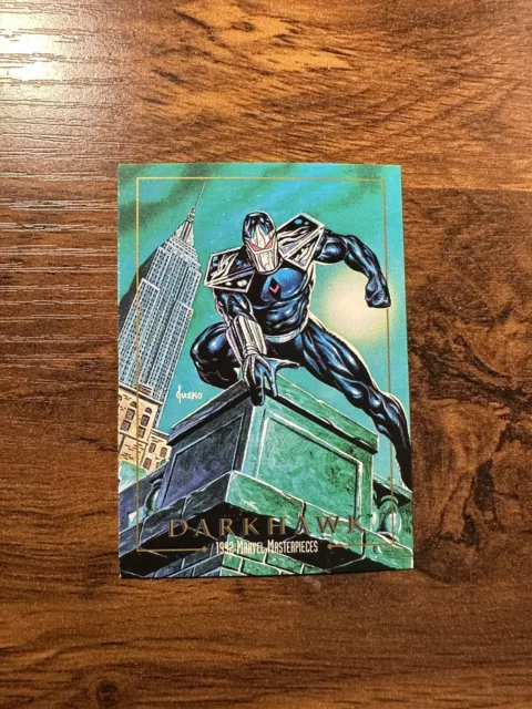 1992 Marvel Masterpieces Darkhawk SkyBox Joe Jusko #11 free shipping