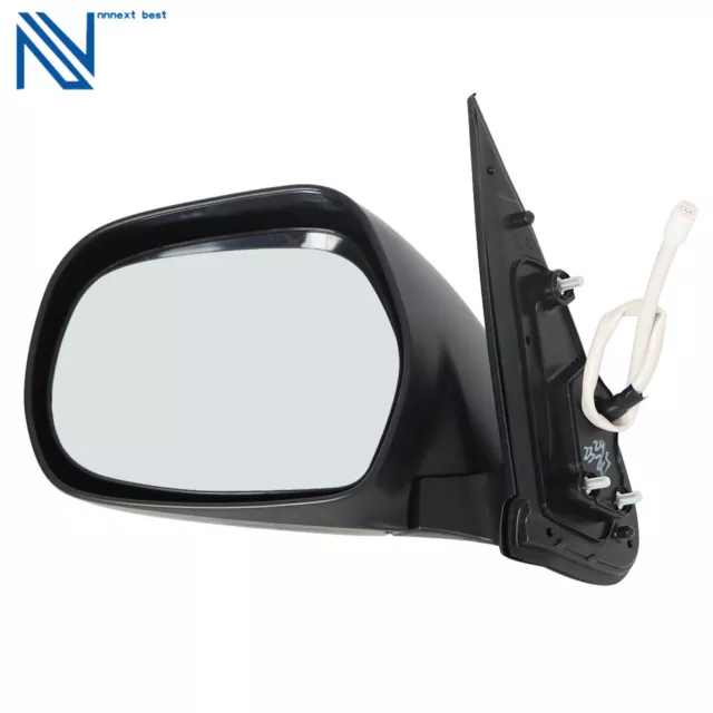 LH LHS Left Hand Electric Door Mirror For Toyota Hiace Van 2005-2013 Black