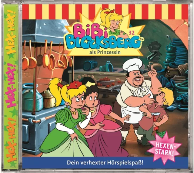 Bibi Blocksberg Folge 32: Bibi als Prinzessin (CD)