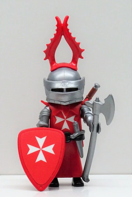 Maltais Chevalier C Noir Playmobil > Croisé Crusader Contre