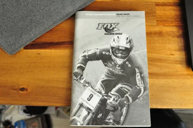 Fox Racing Shox 2006 Rear Shock Owners Manual, DHX, Float & Vanilla