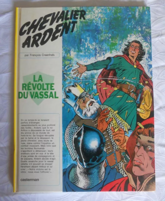 Chevalier Ardent 11 La révolte du vassal BD  1980 casterman