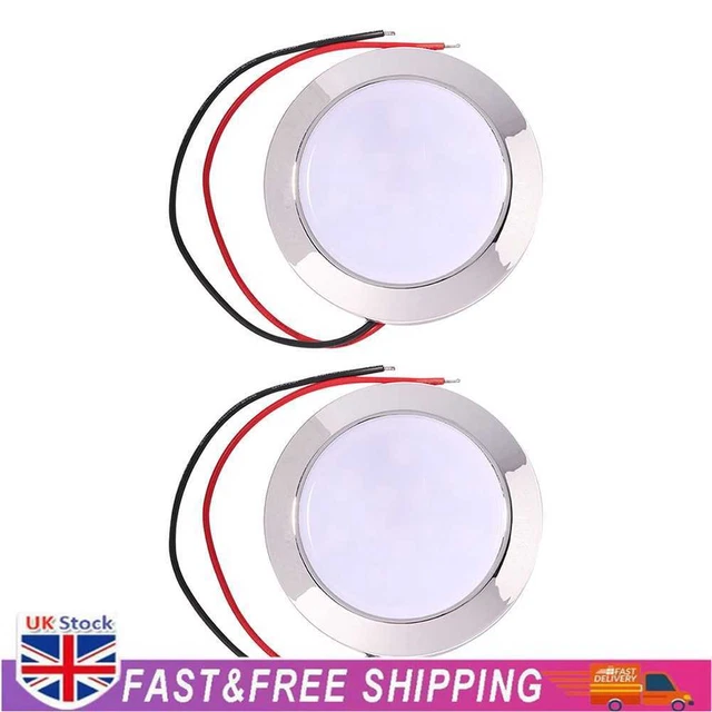 IP65 Waterproof 12V 24V Auto 24 SMT LED Dome Reading Lamp for Caravan RV