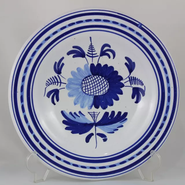 Plato Ceramica TALAVERA DE LA REINA Pintado a mano Alfar NIVEIRO