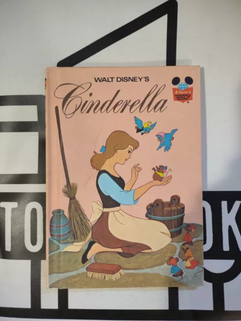 Cinderella by Disney Book Club Staff and Walt Disney Productions Staff 1974 HC