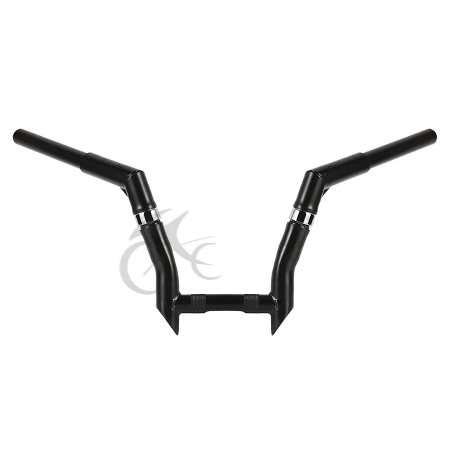 10" Rise 1.25" 1-1/4'' Ape Handlebar Fit For Harley Dyna Street Bob FXDB Softail