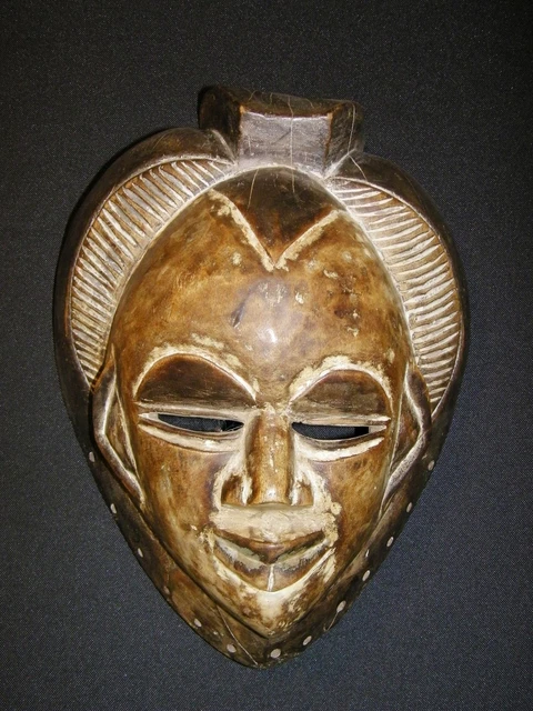 Punu M'pongwe Mask Gabon Africa African Tribal Art
