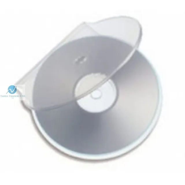 Clear Clam Shell Plastic High Quality Single Case CD DVD Game Disk Storage