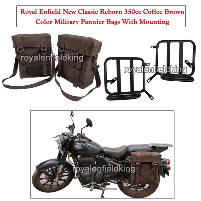 Sella Touring Originale Royal Enfield Meteor 350 - Colore Marrone Per Maggiore Comfort